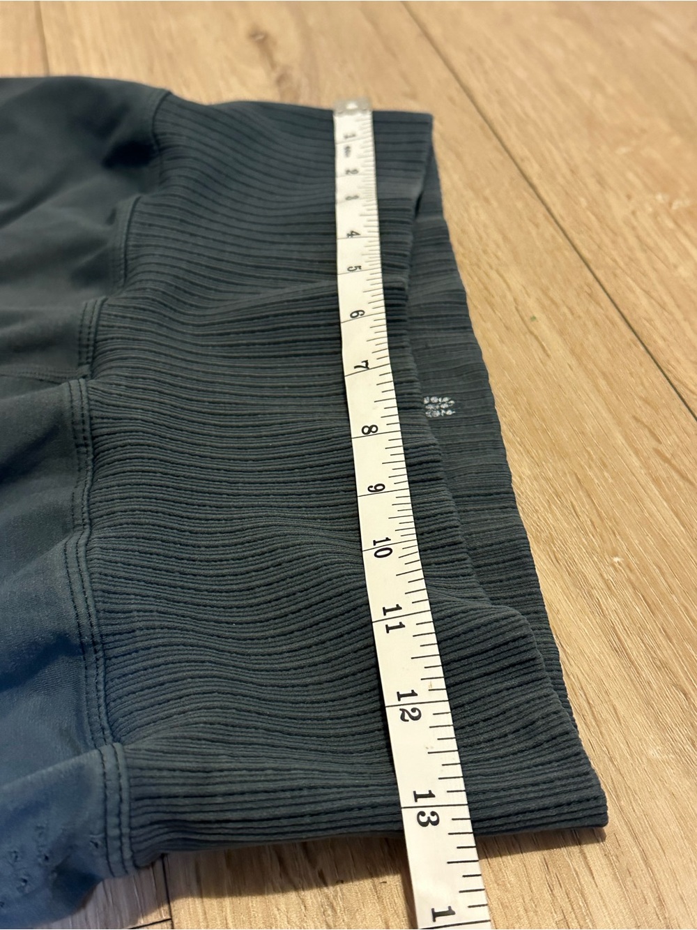 Free People X The Class Bikers Ribbed High-Waist Shorts Running Athletic  Sz M/L - Picture 3 of 7